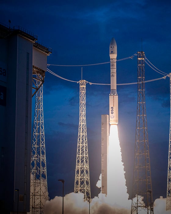 ESA Vega Launch - JAVAD GNSS